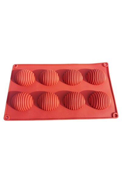 BV Silicone baking mold, 8 egg cavities