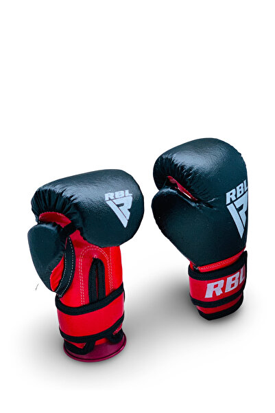 RUBBEL Rbl-Only for Children!! Custom Red and Black Series Boxing Training Gloves