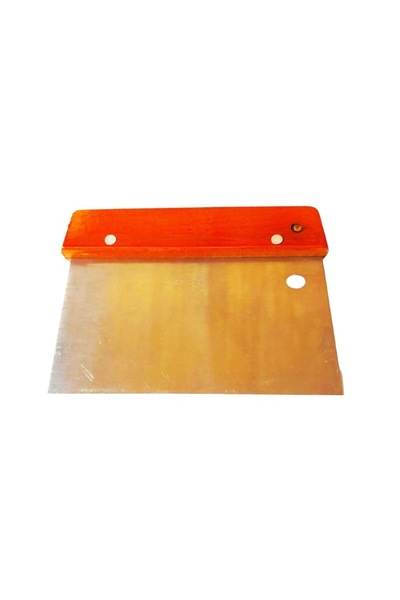 BV Spatula for cutting dough or finishing, cake decorating, Brown, 14 cm