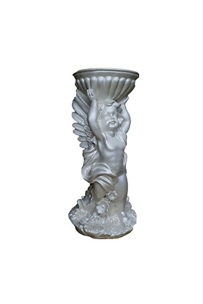 BV Statuetă decorativă, Înger, Alb, 52 cm, DV109-1P