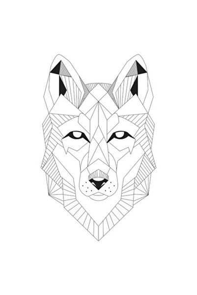 BV Autocolant decorativ, Lup, 70 cm, 1071STK