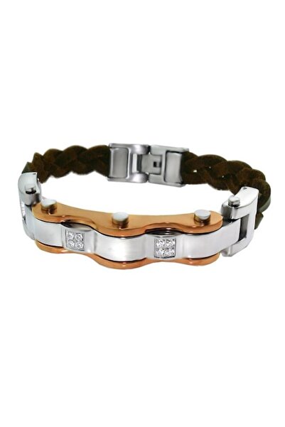 BV Brățară din oțel inoxidabil, grad chirurgical 316L, combinată, A4S1888