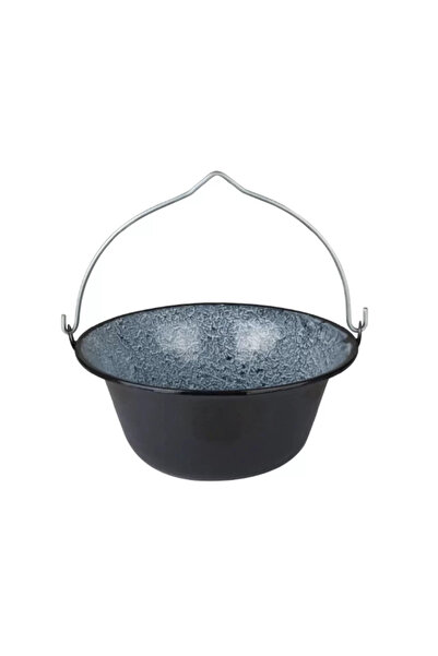 Gimihome Odolný smaltovaný čajník, 25 litrov, čierny