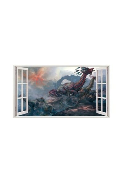 BV Autocolant decorativ cu dinozauri, 85 cm, 4205ST