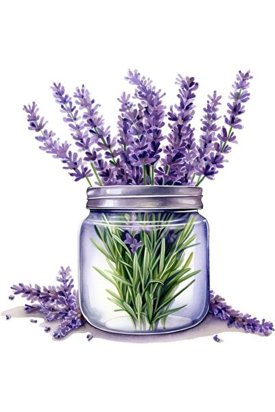 BV Autocolant decorativ, Lavandă, Mov, 60 cm, 1339STK-11