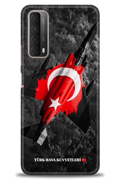 Rulet Aksesuar حافظة متوافقة مع هاتف هواوي بي سمارت 2021 HD مطبوع + واقي شاشة...