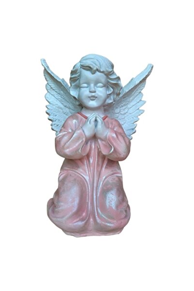 BV Statuetă decorativă, Înger, Roz, 35 cm