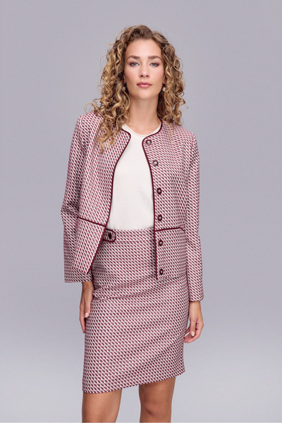 Naramaxx 678 CEKET GEOMETRİK DESEN