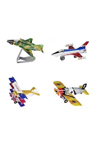 ALIBIBI Puzzle 3D Avioane, 111 piese