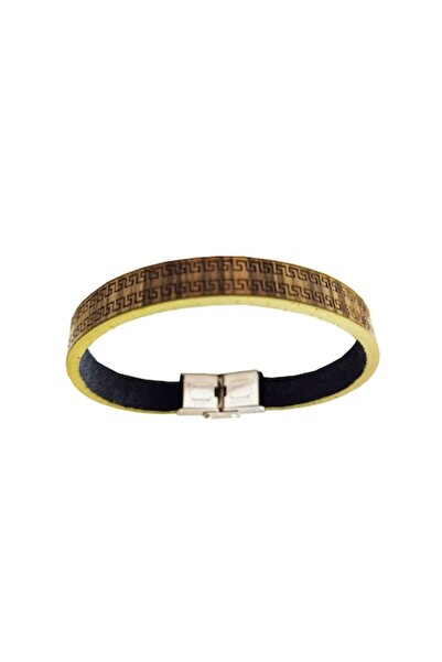 BV -leather Bracelet, Green (A4B63)