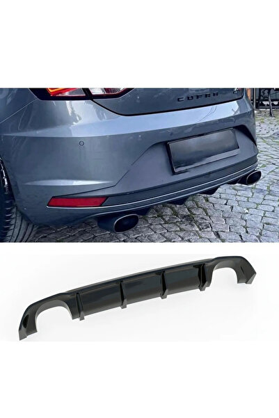 Genel Markalar Seat Leon Mk3.5 Cupra Difüzör Parlak Siyah Plastik Sağ Sol Tek...