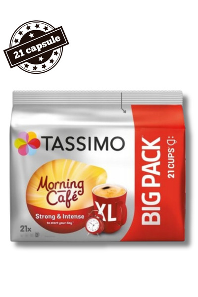 Jacobs 21 capsule Tassimo Morning Cafe XL Strong