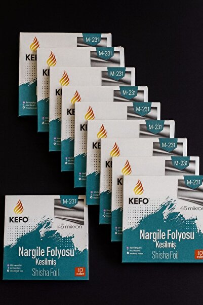 Kefo 10 paket kesilmiş folyo