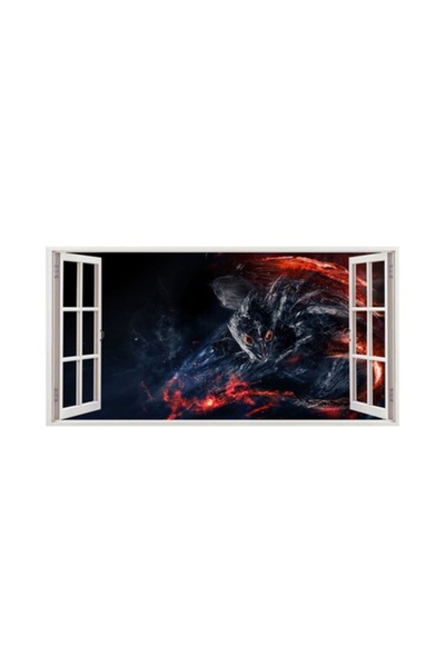 BV Autocolant decorativ cu dinozauri, 85 cm, 4388ST
