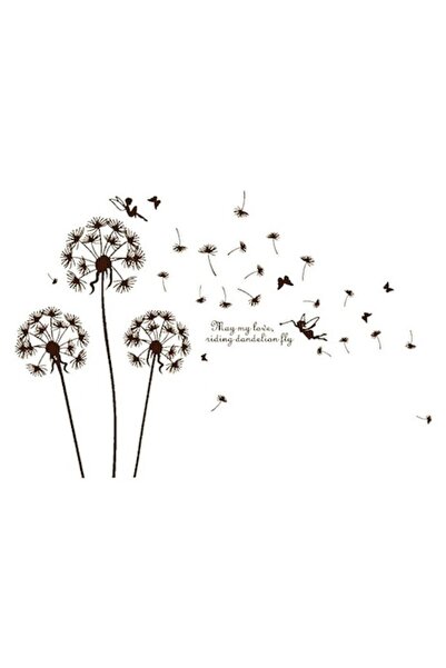 BV Autocolant decorativ „Iubirea mea, floare”, 160 cm