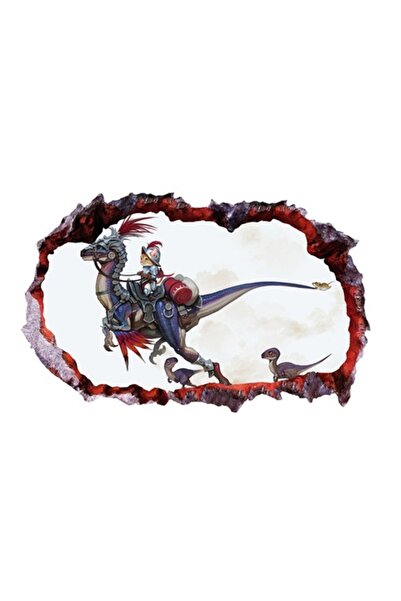 BV Autocolant decorativ cu dinozaur, 85 cm