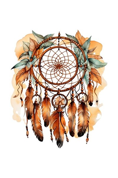 BV Autocolant decorativ Mandala maro 73 cm (1328STK-10)