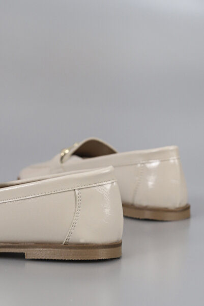 kajal ayakkabı Pier A3 Metal Buckle Ballerinas