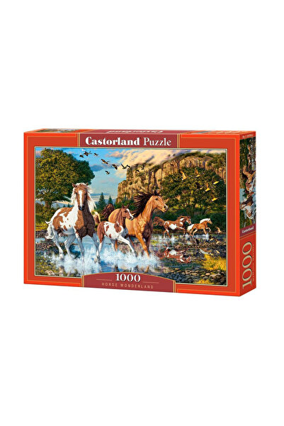 Castorland Puzzle 1000 pieces Horse Wolderland 104789