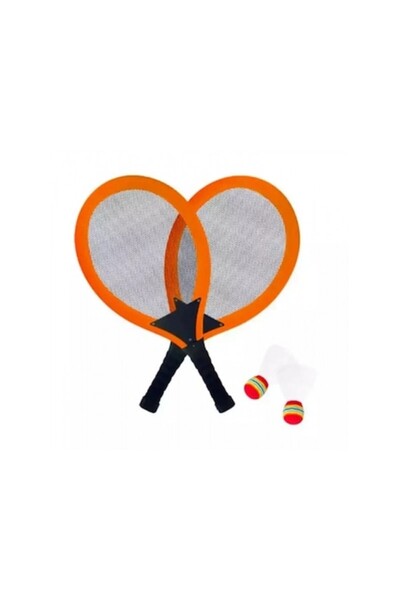 ALIBIBI Set de rachete de badminton cu lumini
