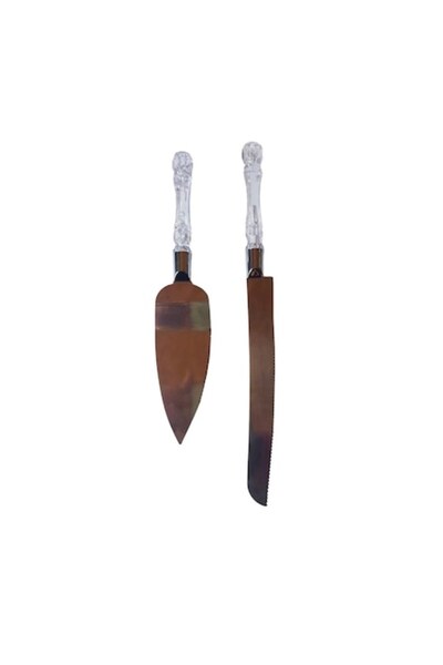BV Set spatulă și cuțit pentru tort, 30 cm, 423COF