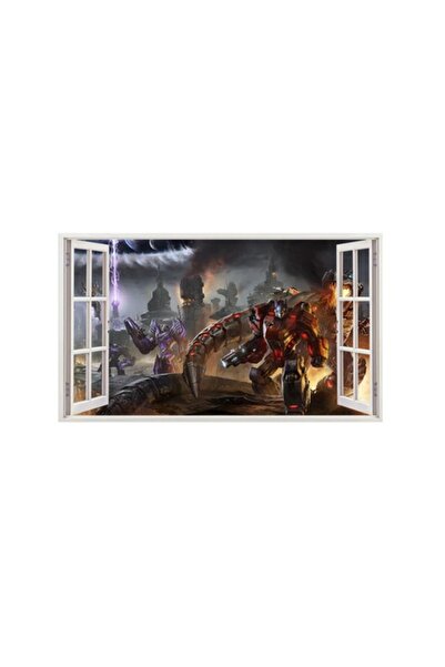 BV Autocolant decorativ cu dinozauri, 85 cm, 4419ST