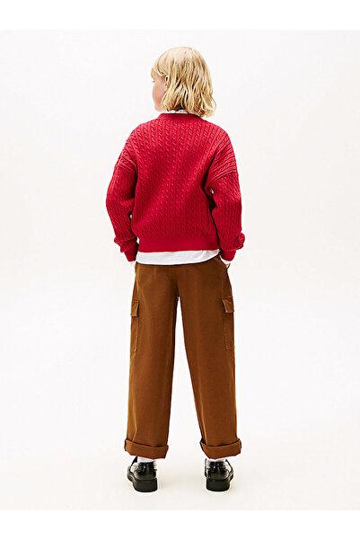 Tommy Hilfiger Girl's Cable Knit Cardigan