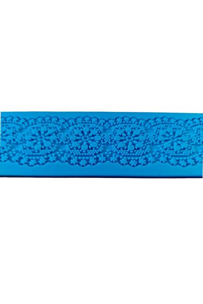 BV Silicone Fondant Mold for Cake Decoration, Blue, 39 cm
