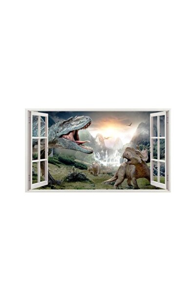 BV Autocolant decorativ cu dinozauri, 85 cm, 4279ST
