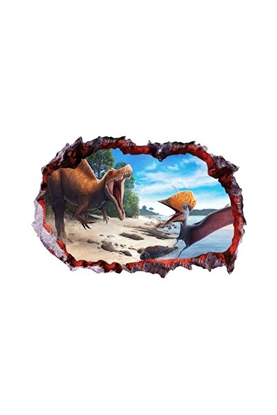 BV Autocolant decorativ cu dinozauri, 85 cm, 4335ST-1