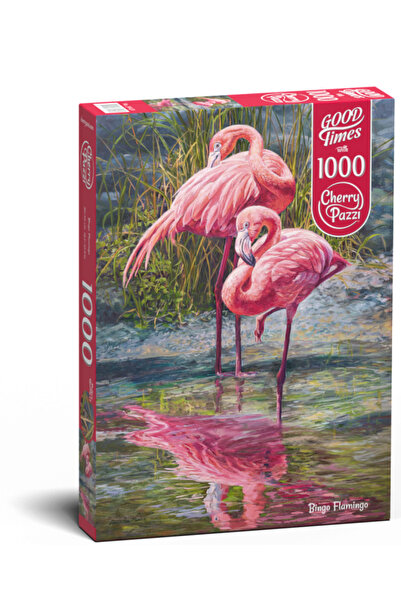 optimaroma Puzzle 1000 piese Bingo Flamingo 30431 Cherry Pazzi