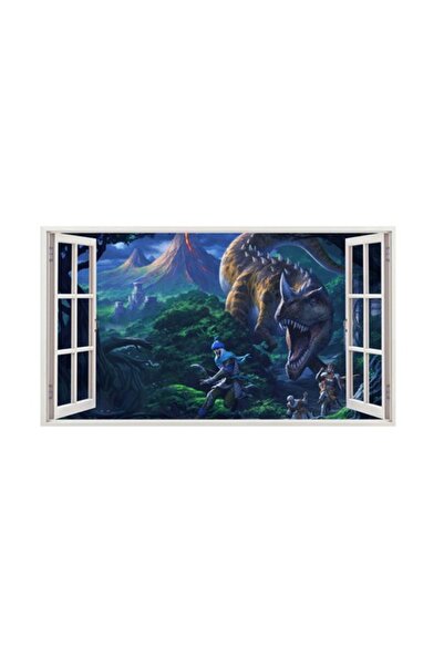 BV Autocolant decorativ cu dinozaur, 85 cm