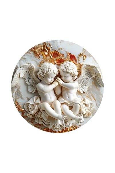 OEM Autocolant decorativ - Îngeri de Crăciun, Multicolor