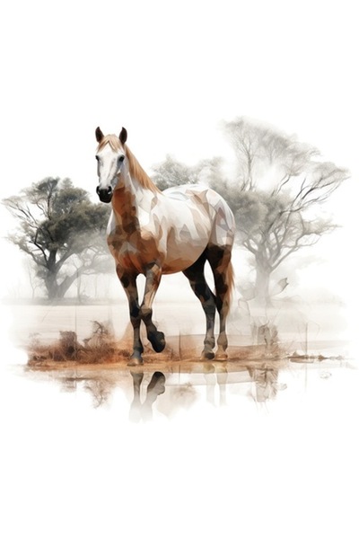 BV Autocolant decorativ, Cal, Maro, 69 cm, 1307STK-1