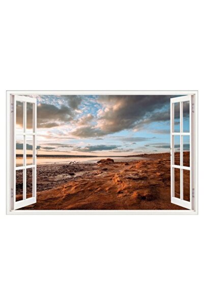 BV Autocolant decorativ, cer 3D pentru fereastră (58x85 cm) - 549STK