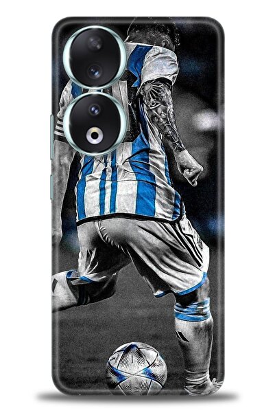 Rulet Aksesuar غطاء متوافق مع هاتف هواوي هونر مطبوع HD - غطاء سيليكون بتصميم ...