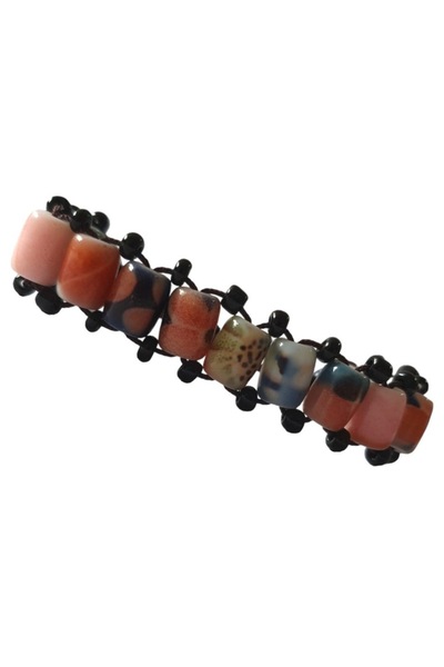 BV Brățară cu mărgele, multicoloră, BR111