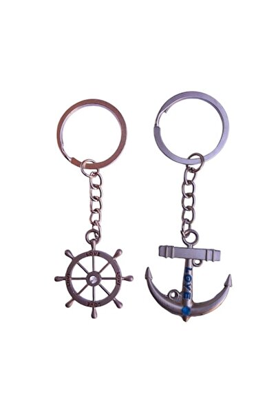 BV Set de 2 brelocuri pentru chei, geantă sau rucsac - Anchor and Helm