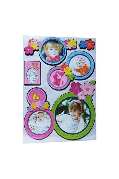 BV Autocolant decorativ, cercuri foto, 45 cm (WX-EB007)