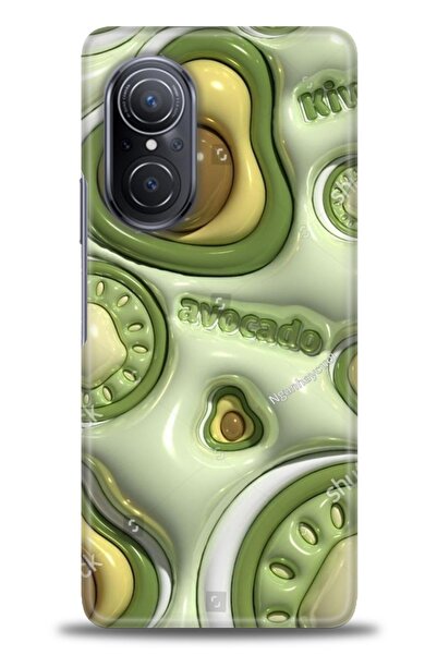 Rulet Aksesuar غطاء متوافق مع هاتف هواوي نوفا 9 SE HD مطبوع - غطاء سيليكون مص...