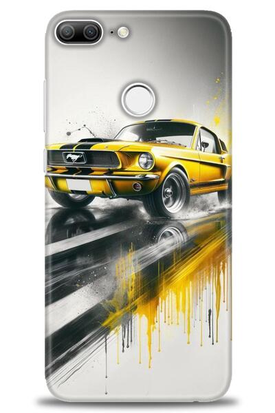 Rulet Aksesuar غطاء متوافق مع هاتف هواوي هونر 9 لايت HD مطبوع - غطاء سيليكون ...