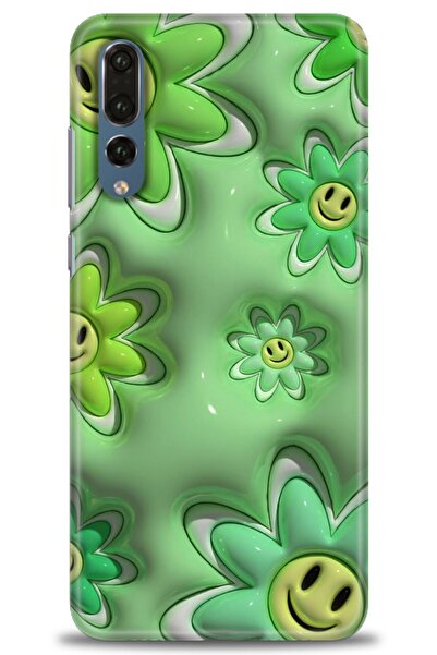 Rulet Aksesuar غطاء متوافق مع هاتف هواوي P20 Pro HD مطبوع - غطاء سيليكون مصمم...