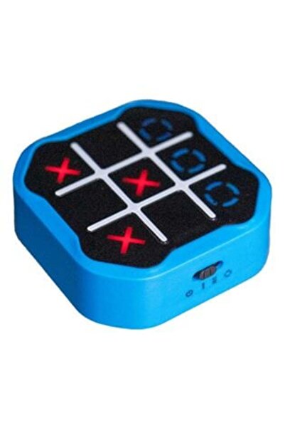Unbraded Electronic X & 0 Tic Tac Toe Game with 3 Play Modes 9 x 9 cm
