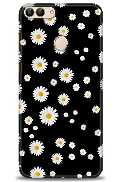 Rulet Aksesuar غطاء متوافق مع هاتف هواوي بي سمارت HD مطبوع - غطاء سيليكون مصم...