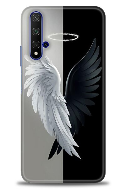 Rulet Aksesuar غطاء متوافق مع هاتف هواوي هونر مطبوع HD - غطاء سيليكون مصمم - 146