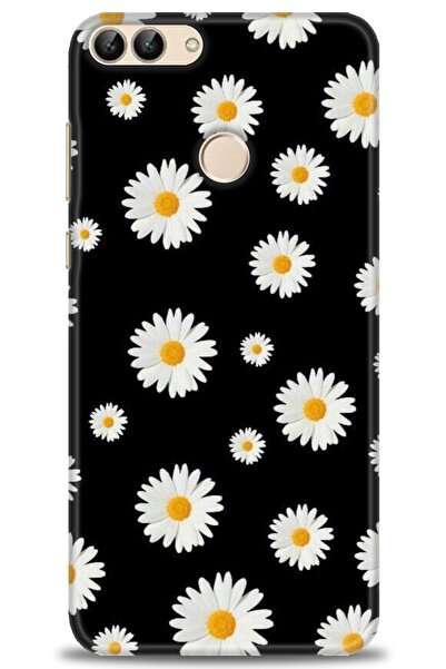 Rulet Aksesuar غطاء متوافق مع هاتف هواوي بي سمارت HD مطبوع - غطاء سيليكون بتص...