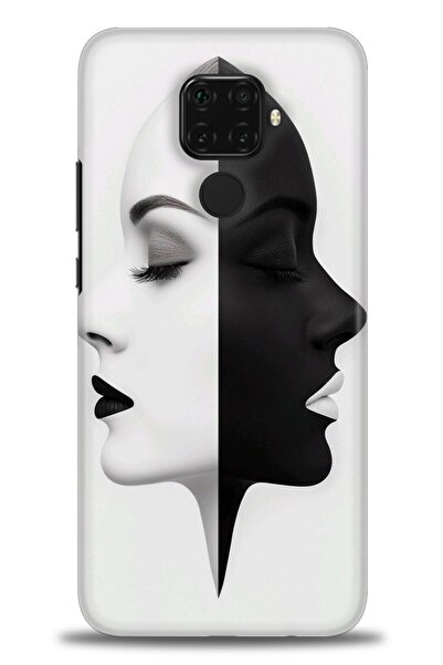 Rulet Aksesuar غطاء متوافق مع هاتف هواوي ميت 30 لايت HD مطبوع - غطاء سيليكون ...