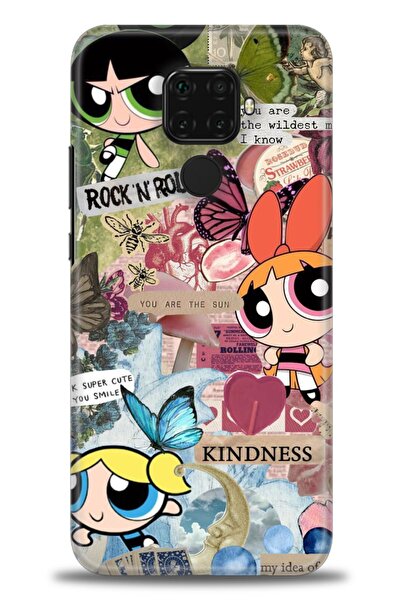 Rulet Aksesuar غطاء متوافق مع هاتف هواوي ميت 30 لايت HD مطبوع - غطاء سيليكون ...