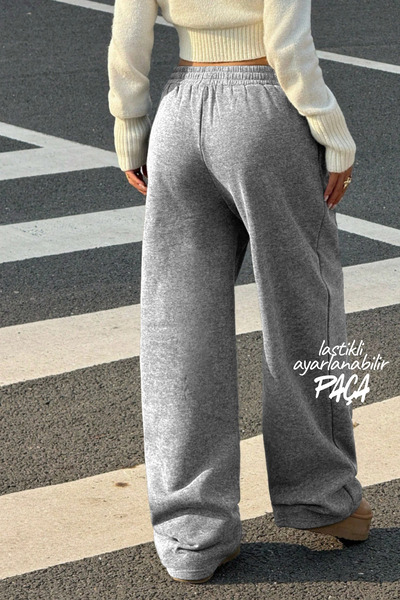 BSBSPOR Χειμώνας επένδυση fleece Ανδρικά Γυναικεία Φαρδιά Ρούχα Ρυθμιζόμενα Φαρδιά Φούτερ Παντελόνια Jogger