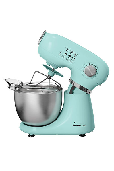 FRAM Mixer planetar FPM-D1010GR, 1000 W, bol din oțel inoxidabil de 5 l, 12 viteze + Green Pulse